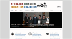 Desktop Screenshot of nebraskafinancialeducation.org