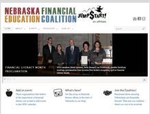 Tablet Screenshot of nebraskafinancialeducation.org
